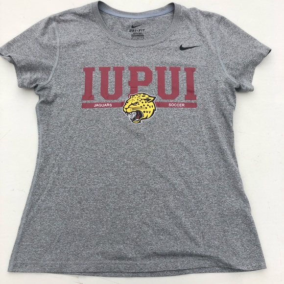 - IUPUI Jaguars Soccer Team Tech Tee SZ M! LIKE NEW! - Picture 1 of 10